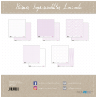 Papers For You Basicos Imprescindibles Lavanda Scrap Paper Pack (10pcs) (PFY-2203)